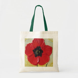 Bolsa Tote Sacola vermelha da papoila