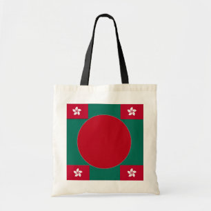 Bolsa Tote Sacola vermelha do círculo