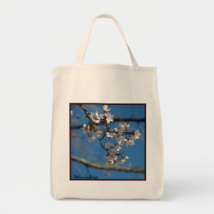 Bolsa Tote Sacola Weeping das flores de cerejeira