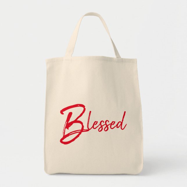 Bolsa Tote Sacolão de Presentes de Fé (Frente)