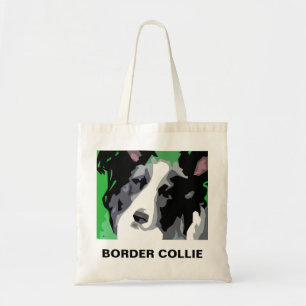 Bolsa Tote Sacolas de border collie