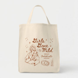 Bolsa Tote Sacolas de Madrinha de Casamento Garotas Gostosas 