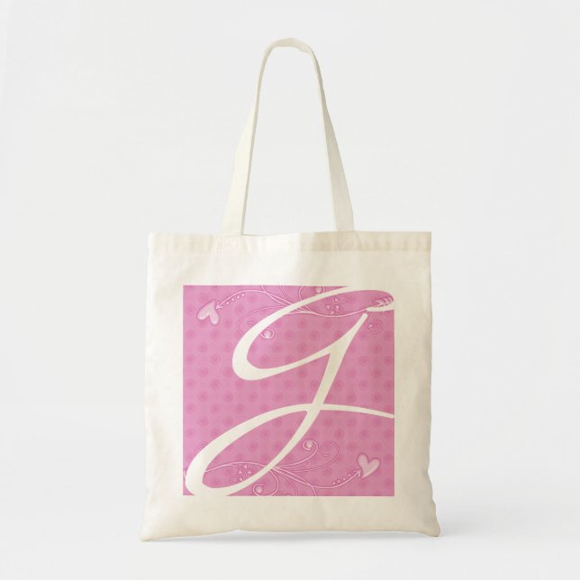 Bolsa Tote Sacolas Monogrammed (Frente)