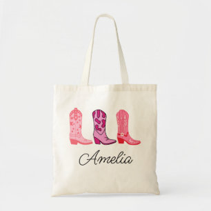 Bolsa Tote Sacolas Tote de Cowgirl Western para Despedida de 