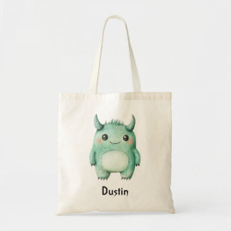 Bolsa Tote Sacolinha de Truques ou Travessuras do Monstrinho