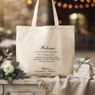 Bolsa Tote Sacos de boas-vindas para casamentos modernos e sa