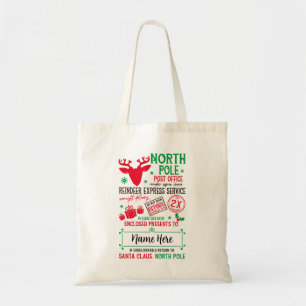 Bolsa Tote Sacos de presente de Natal para Papais noeis Perso