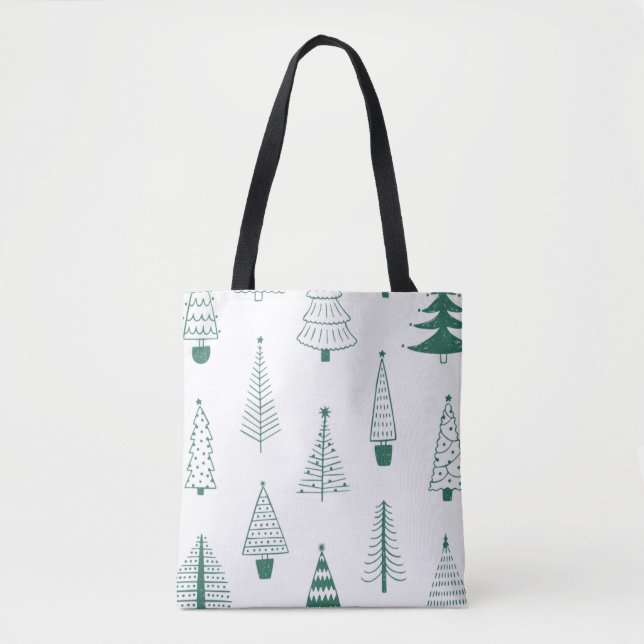 Bolsa Tote Sacos de Presente de Natal – Suplementos de Decora (Frente)