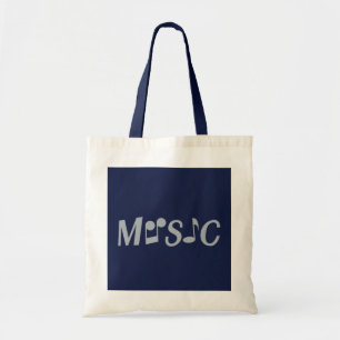 Bolsa Tote Sacos de toques personalizados de MÚSICA