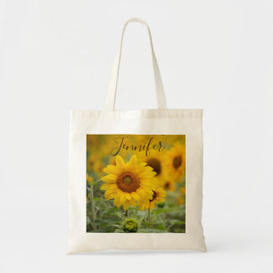 Bolsa Tote Sacos de Tota Personalizados de Girassol