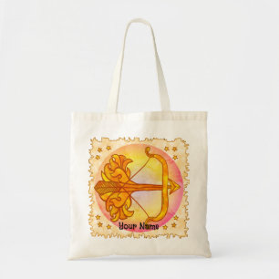 Bolsa Tote Sacos de tote de aniversário Sagittarius
