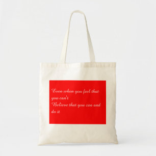 Bolsa Tote Sacos de tote de motivação