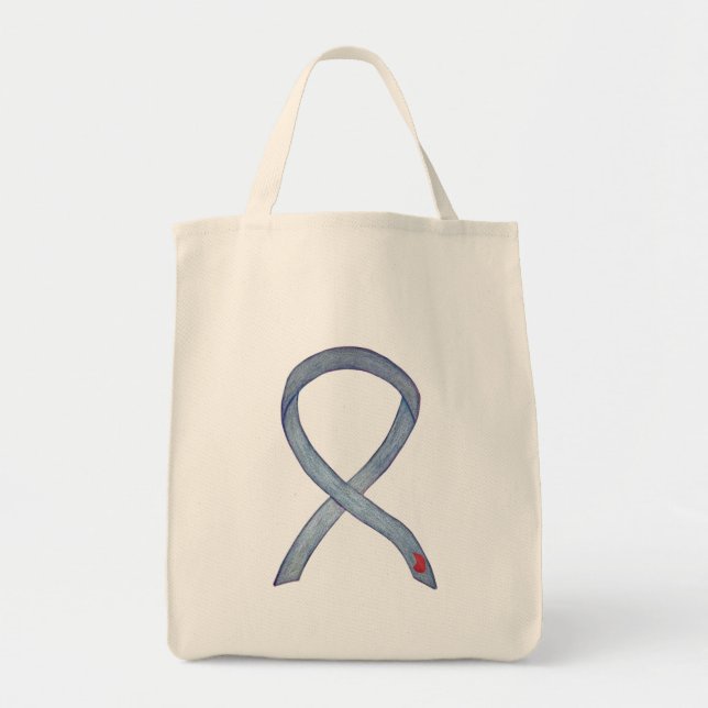 Bolsa Tote Sacos de Tote Personalizados da Fita de Sensibiliz (Frente)