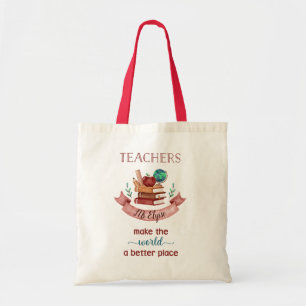 Bolsa Tote Sacos de Tote Personalizados do Professor (Livro e