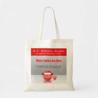 Bolsa Tote Sacos de Tote Promocional Dentista Boca-Grande