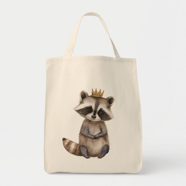 Bolsa Tote Sacos de Tote Raccoon (Frente)