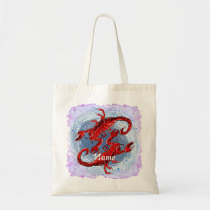 Bolsa Tote Sacos de tote Scorpion Yin Yang
