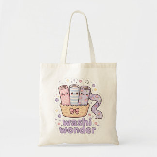 Bolsa Tote Sacos de Washi Wonder Kawaii Fitas em Rolo