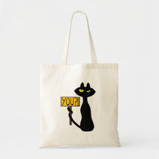 Bolsa Tote Sacos Tote Divertidos 'Bad Boogie -O Gato- "Você?!