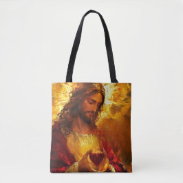 Bolsa Tote Sacred Heart of Jesus 