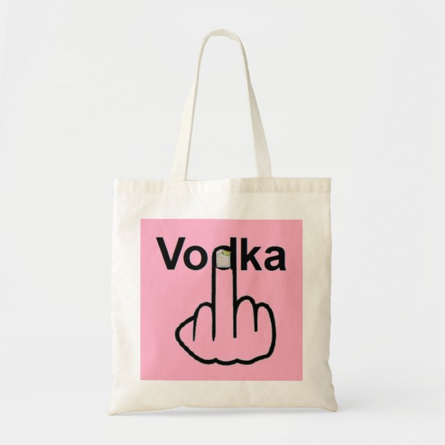 Bolsa Tote Sacudir Bag Vodka (Frente)