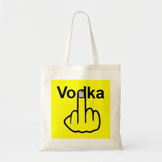 Bolsa Tote Sacudir Bag Vodka (Frente)