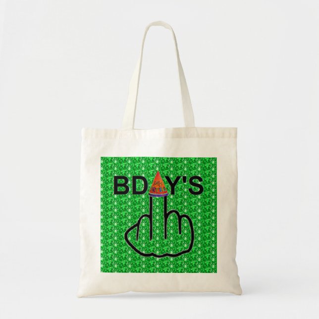 Bolsa Tote Sacudir de aniversário do Bag (Frente)