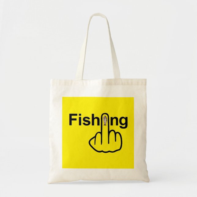 Bolsa Tote Sacudir de Pesca de Saco (Frente)