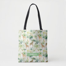 Safari Animal - Girafa Pattern Sage Green