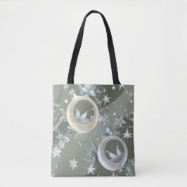 Bolsa Tote Sage Green Celestial Moon (2)