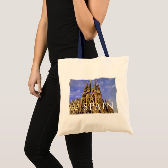 Bolsa Tote Sagrada Família | Barcelona, Espanha (Frente (produto))