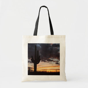 Bolsa Tote Saguaro Sunset III Arizona Desert Landscape