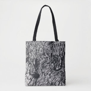 Bolsa Tote Saída de Felicity, desenho de tinta
