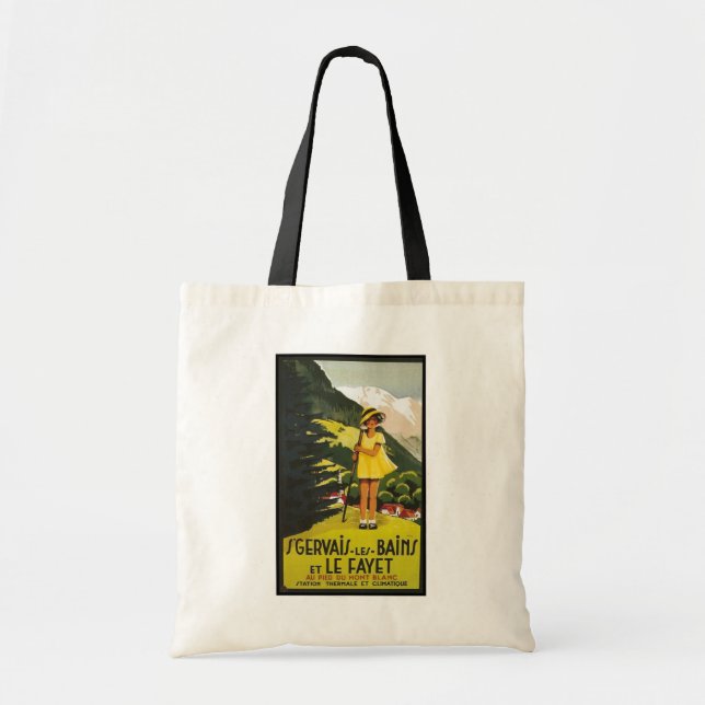 Bolsa Tote Saint Gervais les Bains Antigo (Frente)