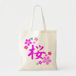 Bolsa Tote Sakura no japonês