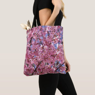 Bolsa Tote Sakura Pink Chersom Sky