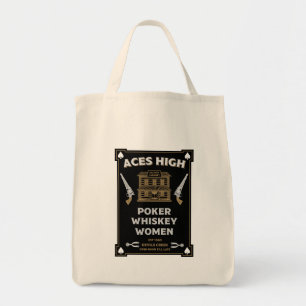 Bolsa Tote Salão da Fronteira Americana Cowboy