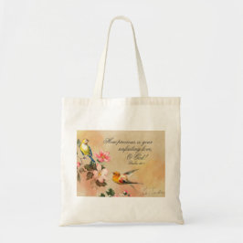 Bolsa Tote Salm 36:7 Como Precioso seu amor inabalável por De