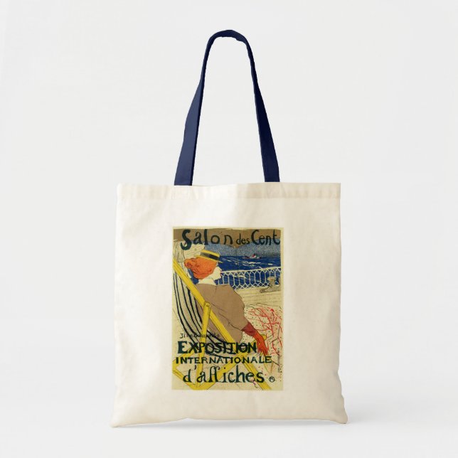 Bolsa Tote Salon des Cent ~ Exposition Internationale (Frente)