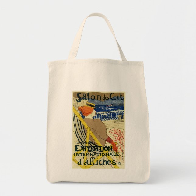 Bolsa Tote Salon des Cent ~ Exposition Internationale (Frente)