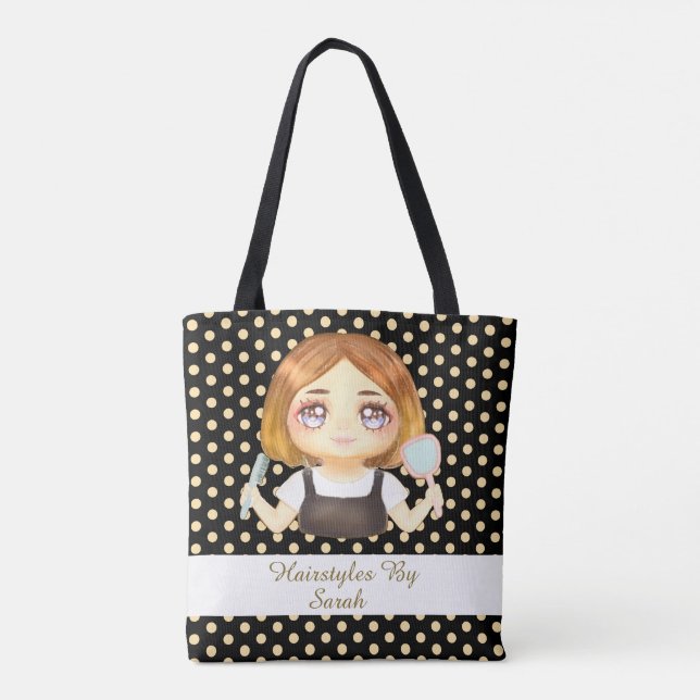 Bolsa Tote Salon Hairstylist (Verso)