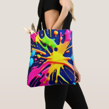 Salpicos de Neon Vibrante