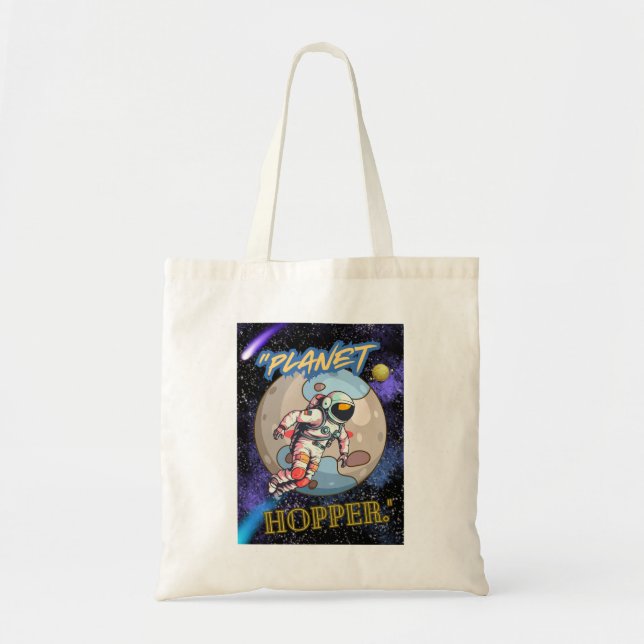 Bolsa Tote Saltador planetário  (Frente)