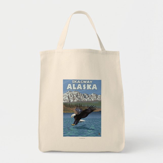 Bolsa Tote Salto de Águia Balda - Skagway, Alasca (Frente)