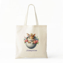 Salto Personalizado e Coelhinho Adorável de Páscoa