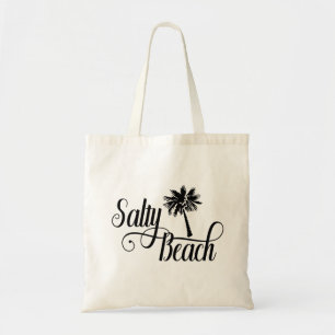 Bolsa Tote Salty Beach Engraçado Férias de Verão