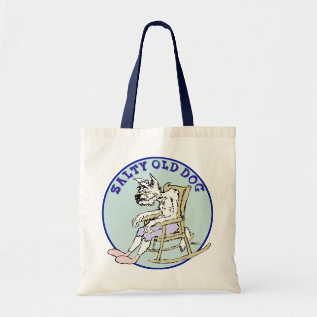 Bolsa Tote Salty Old Dog (Frente)