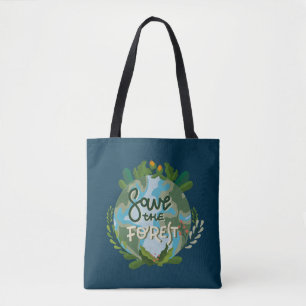 Bolsa Tote Salvar a Floresta