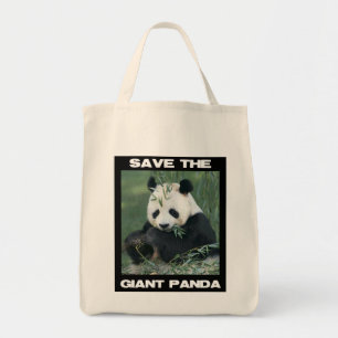 Bolsa Tote Salvar a panda gigante