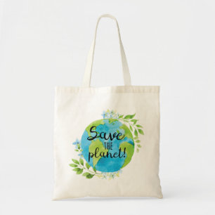 Bolsa Tote Salvar a sacola do planeta